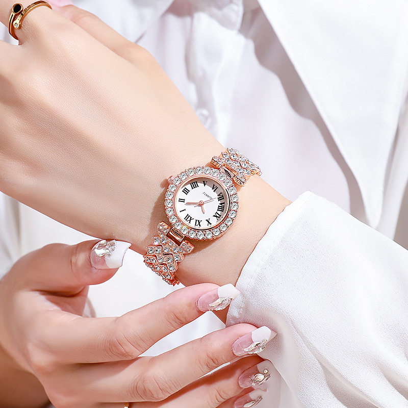 5PCS Luxury Rhinestone Women's - огляд і ціна Jewelry Watches Luxury