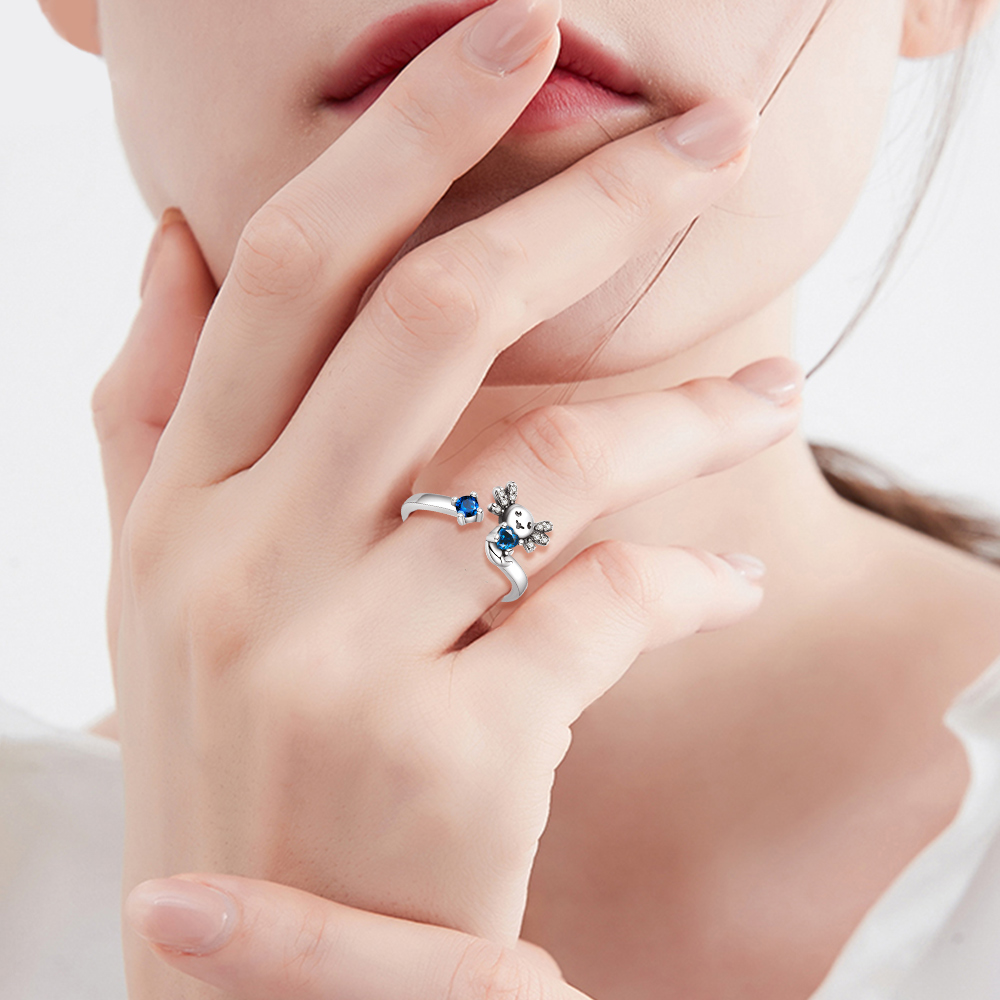 S925 Sterling Silver Creative  - огляд і ціна Statement Cocktail Ring