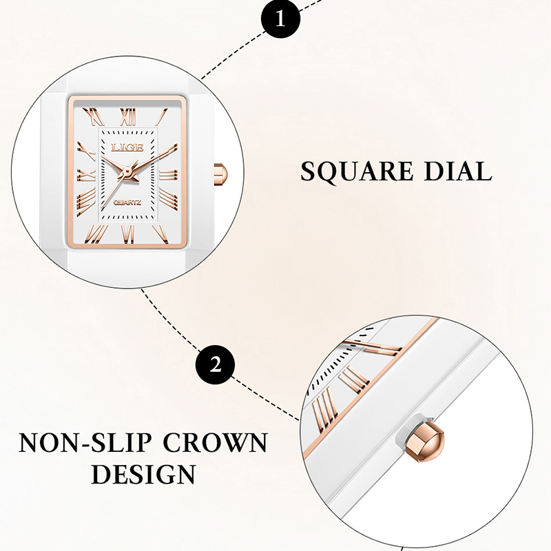 LIGE Watch Women's Wristwatch  - огляд і ціна Jewelry Watches Vintage