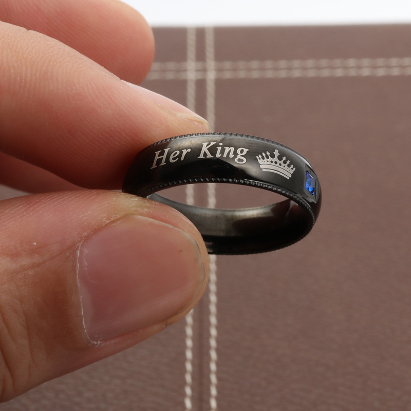 Simple Couple Titanium Steel R - огляд і ціна Titanium Steel Ring