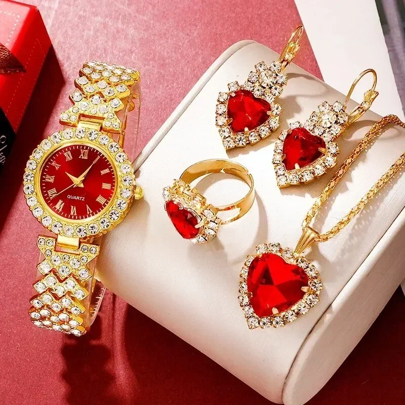 Golden Luxury Watch Women Ring - огляд і ціна Jewelry Watches Luxury