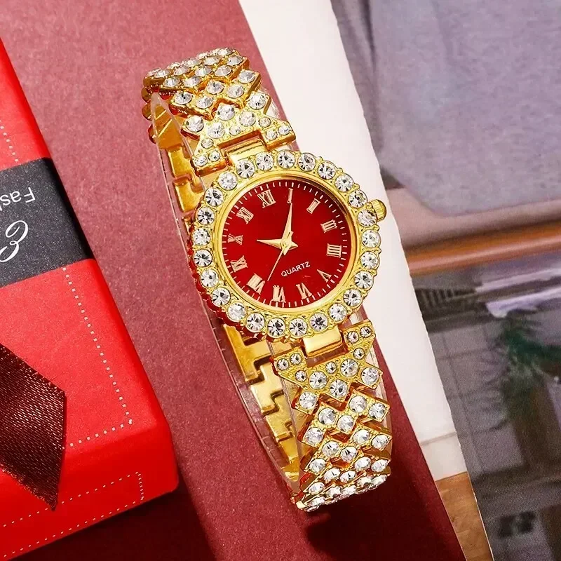 Golden Luxury Watch Women Ring - огляд і ціна Jewelry Watches Luxury