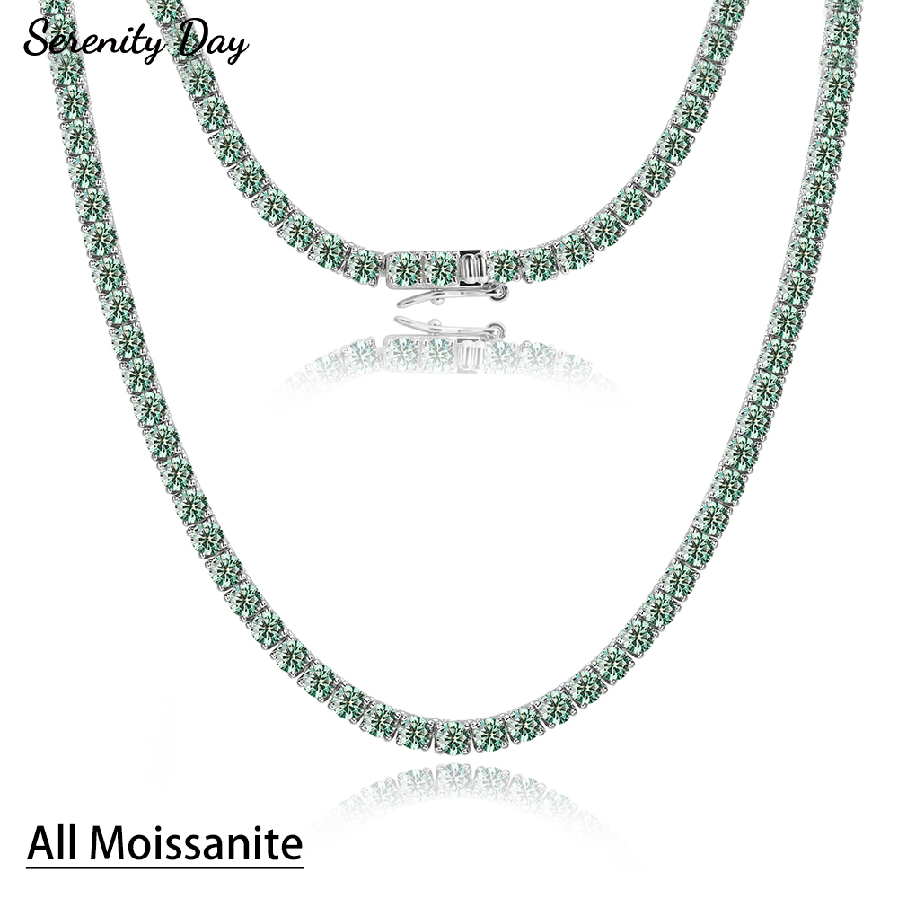 Serenity 3mm Blue Green Moissa - огляд і ціна Luxury Gifts Jewelry & Watches Namfleg Mostar