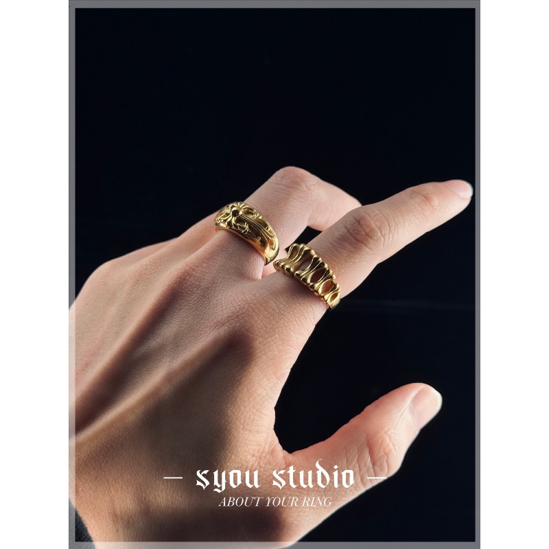 Gold Iris Ring  Gothic Jewelry - огляд і ціна Titanium Steel Ring