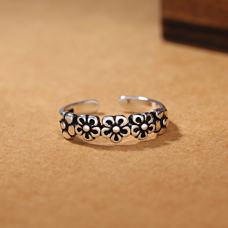 925 Sterling Silver Retro Flow - огляд і ціна Statement Cocktail Ring