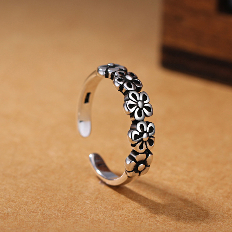 925 Sterling Silver Retro Flow - огляд і ціна Statement Cocktail Ring