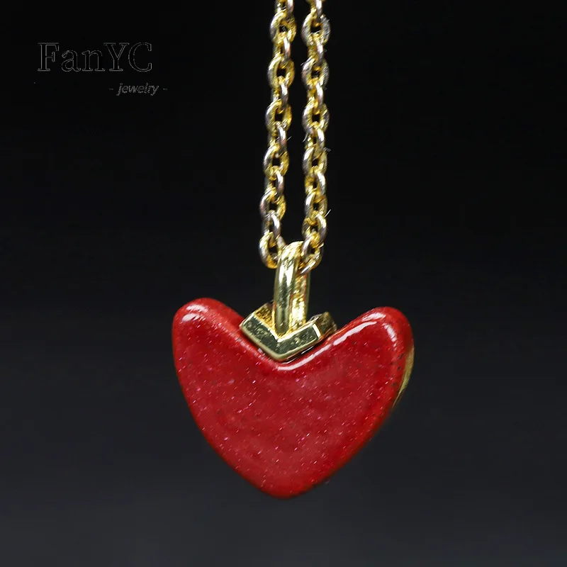 Natural V-shaped Cinnabar Love - огляд і ціна Luxury Gifts Jewelry & Watches Namfleg Mostar