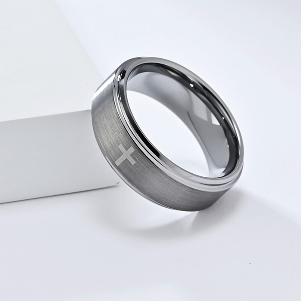 Retro Titanium Steel Christian - огляд і ціна Titanium Steel Ring