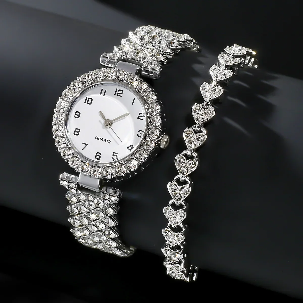 1pcs/2pcs Luxury Fashion Women - огляд і ціна Jewelry Watches Luxury
