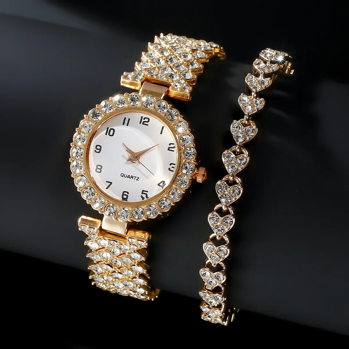 1pcs/2pcs Luxury Fashion Women - огляд і ціна Jewelry Watches Luxury