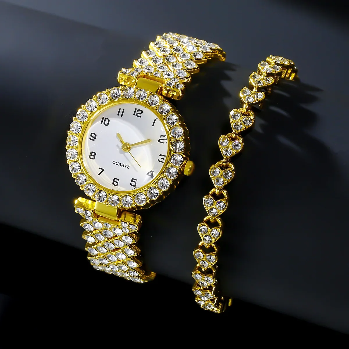 1pcs/2pcs Luxury Fashion Women - огляд і ціна Jewelry Watches Luxury