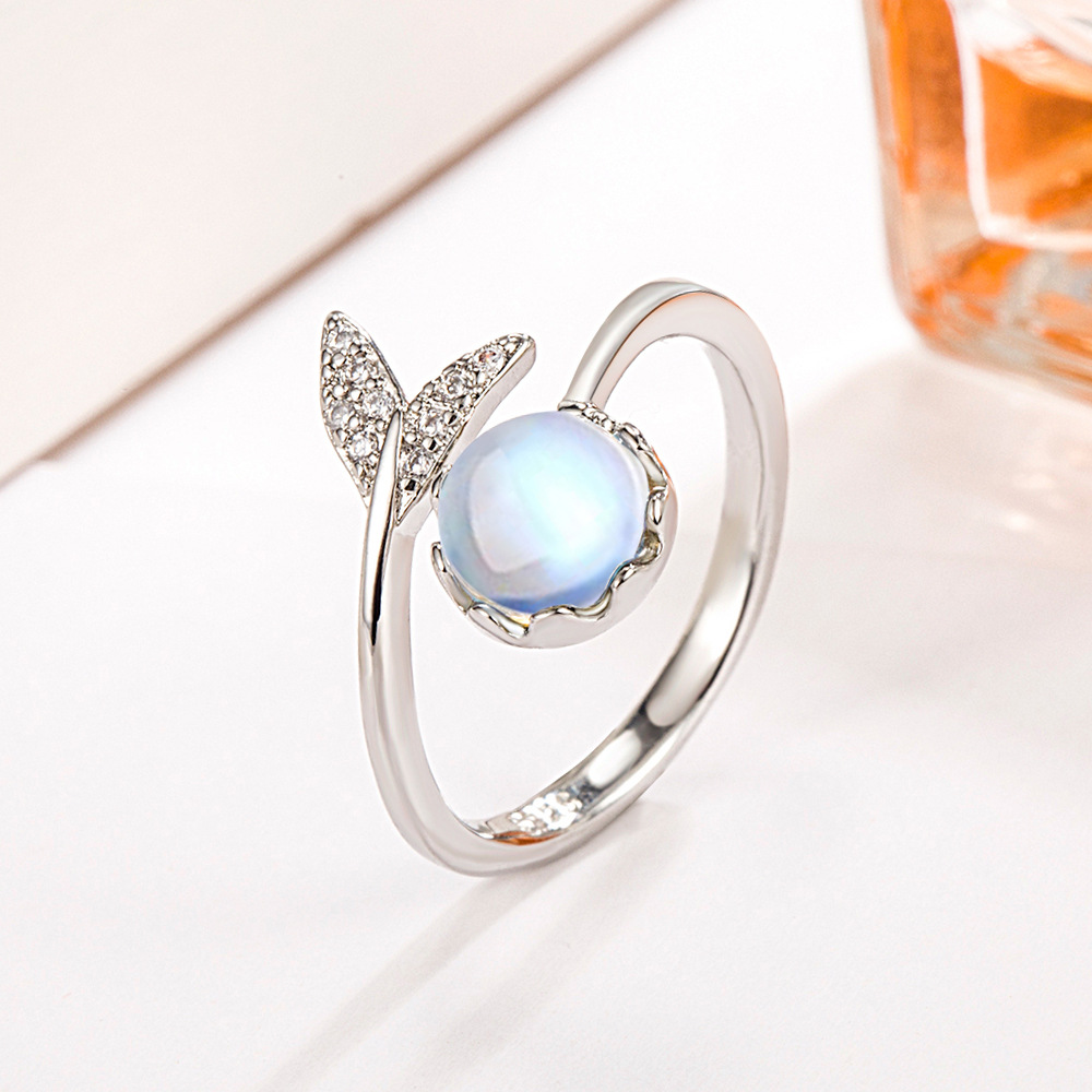 925 Sterling Silver Moonstone  - огляд і ціна Statement Cocktail Ring