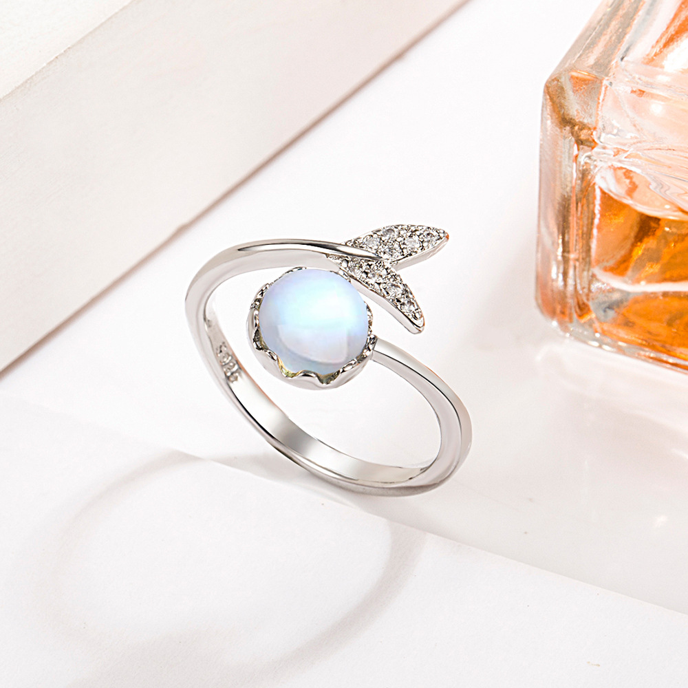 925 Sterling Silver Moonstone  - огляд і ціна Statement Cocktail Ring