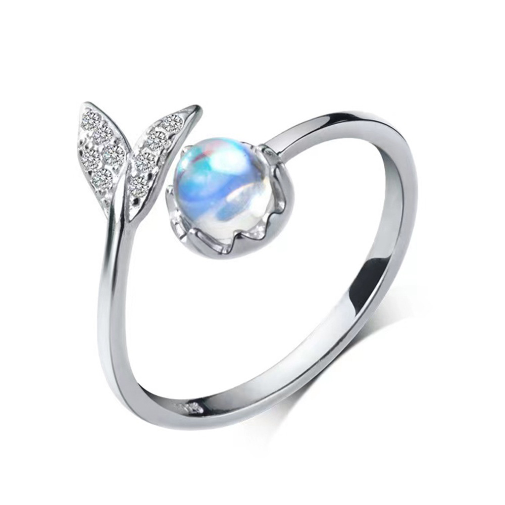 925 Sterling Silver Moonstone  - огляд і ціна Statement Cocktail Ring