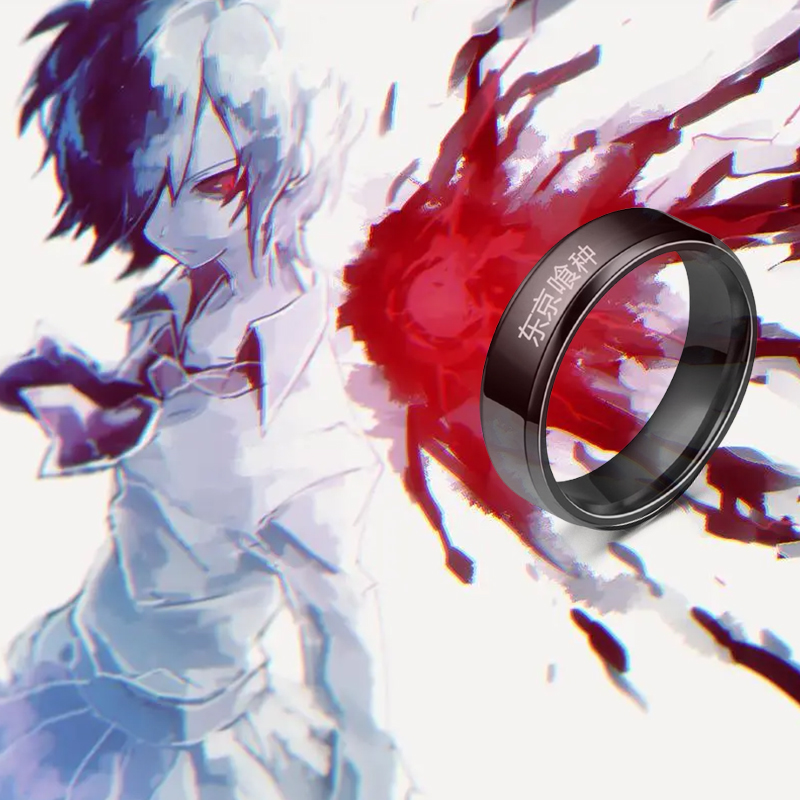 Anime Tokyo Ghoul Kinmu Kenyan - огляд і ціна Titanium Steel Ring