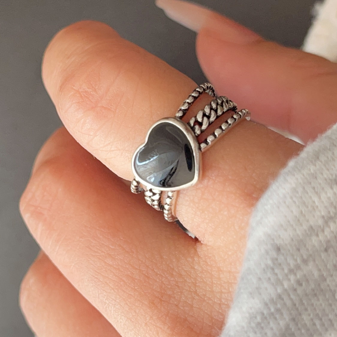 925 Sterling Silver Rings For  - огляд і ціна Statement Cocktail Ring