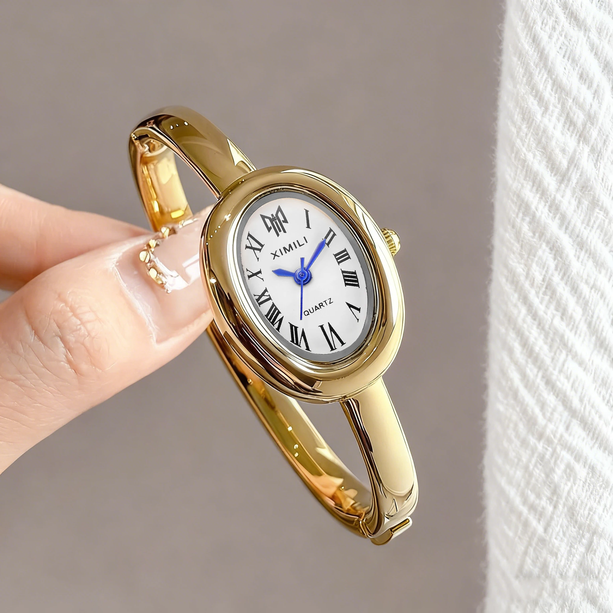 2026XIMILI Vintage Oval Bangle - огляд і ціна Jewelry Watches Vintage