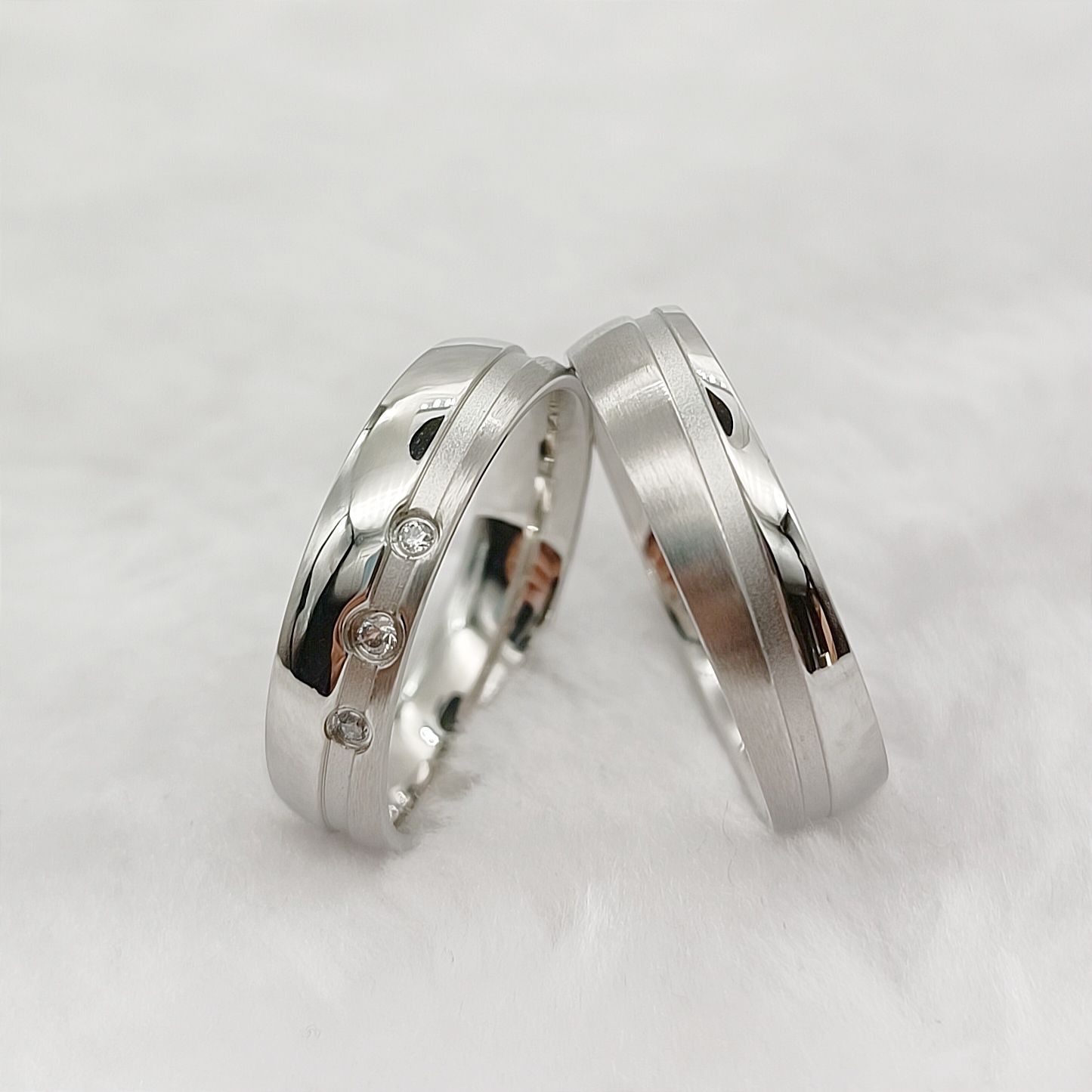 Matching Wedding Bands for Ann - огляд і ціна Titanium Steel Ring
