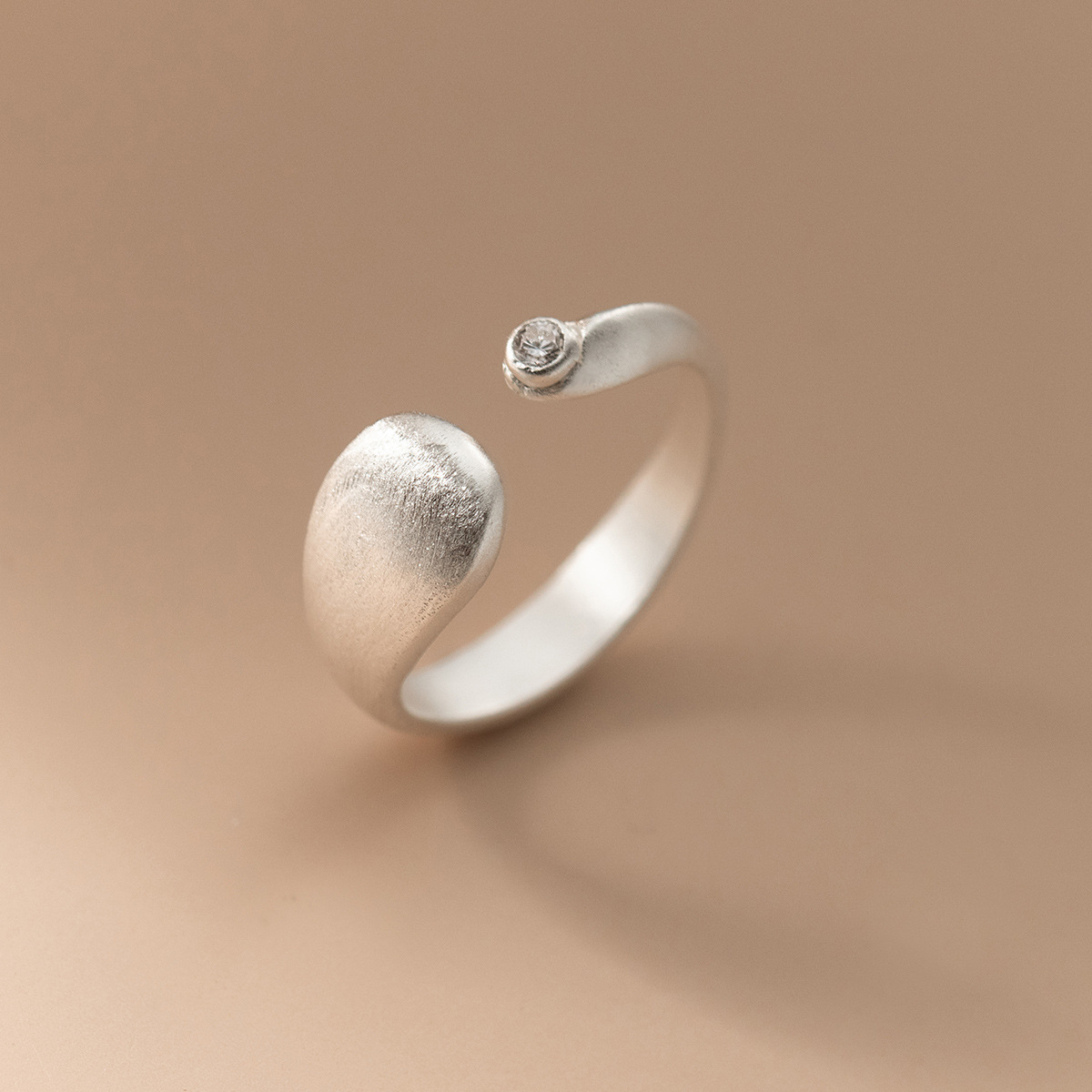 925 Sterling Silver Matte Fini - огляд і ціна Statement Cocktail Ring