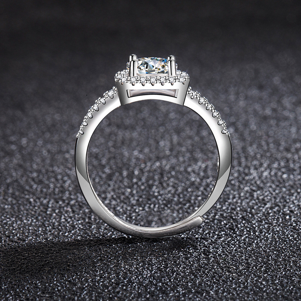 New 925 Sterling Silver Ring S - огляд і ціна Statement Cocktail Ring