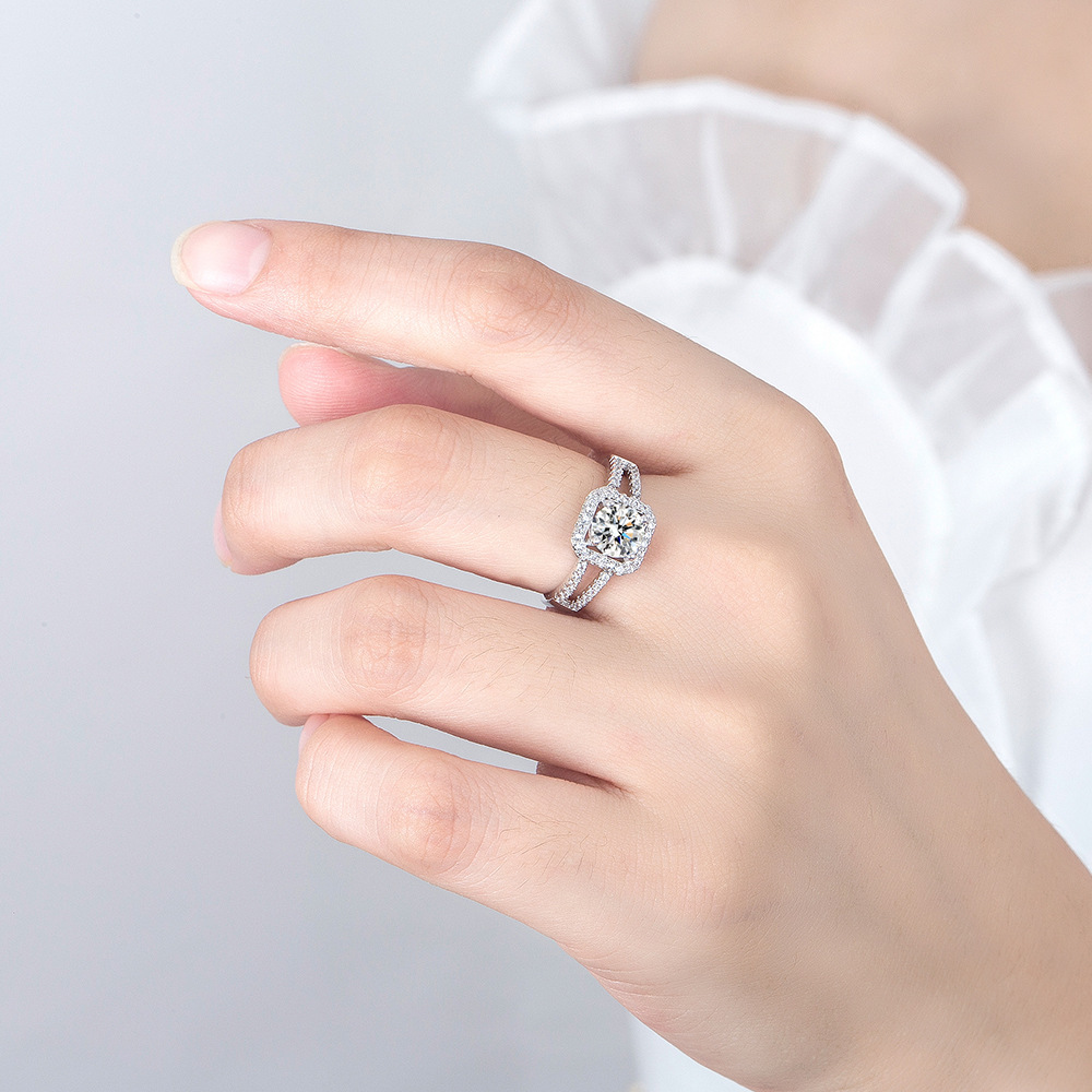 New 925 Sterling Silver Ring S - огляд і ціна Statement Cocktail Ring
