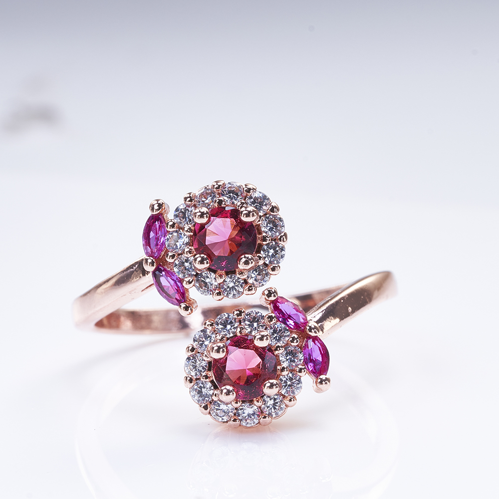 Ruby gemstone ring for charm l - огляд і ціна Statement Cocktail Ring