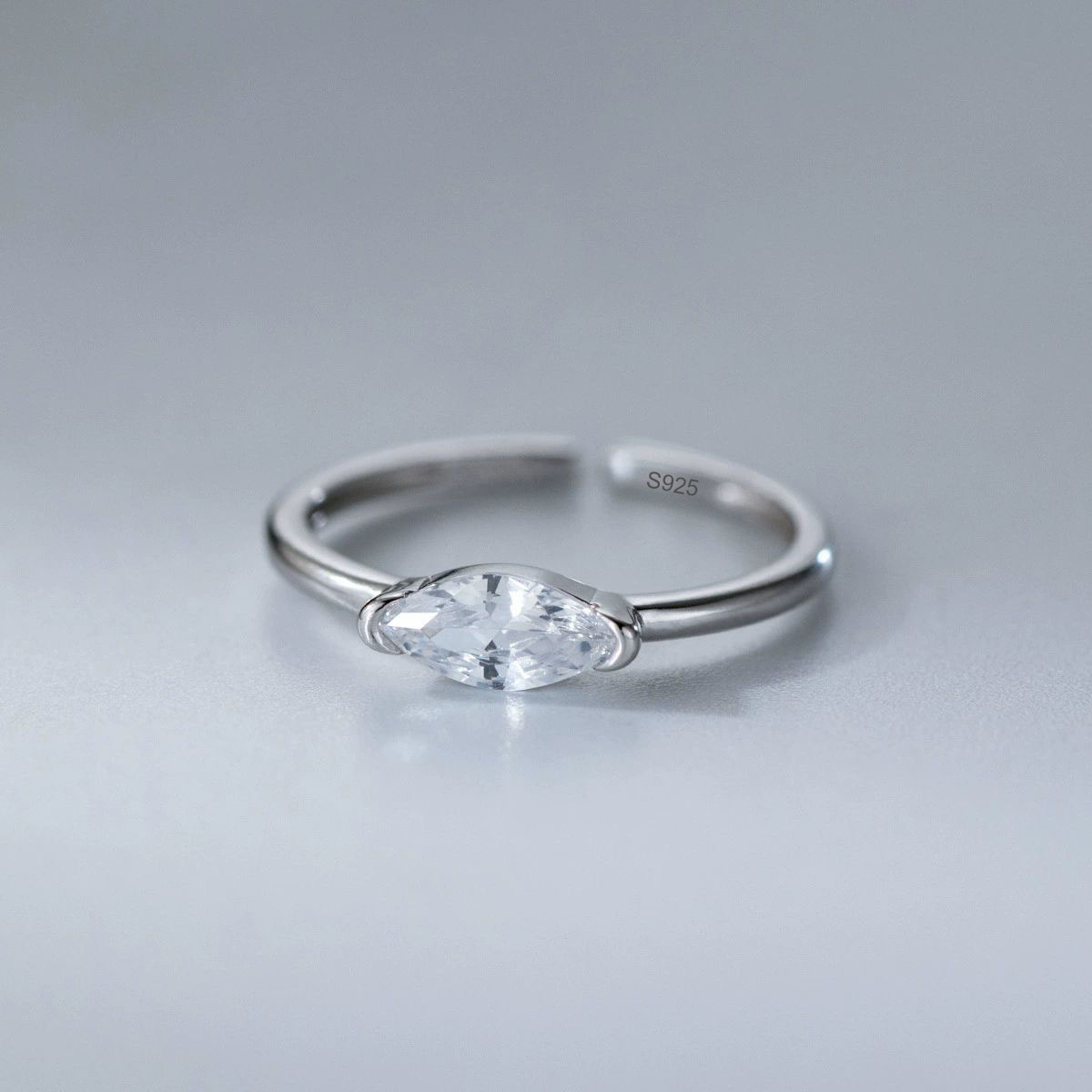925 Sterling Silver Rings For  - огляд і ціна Statement Cocktail Ring