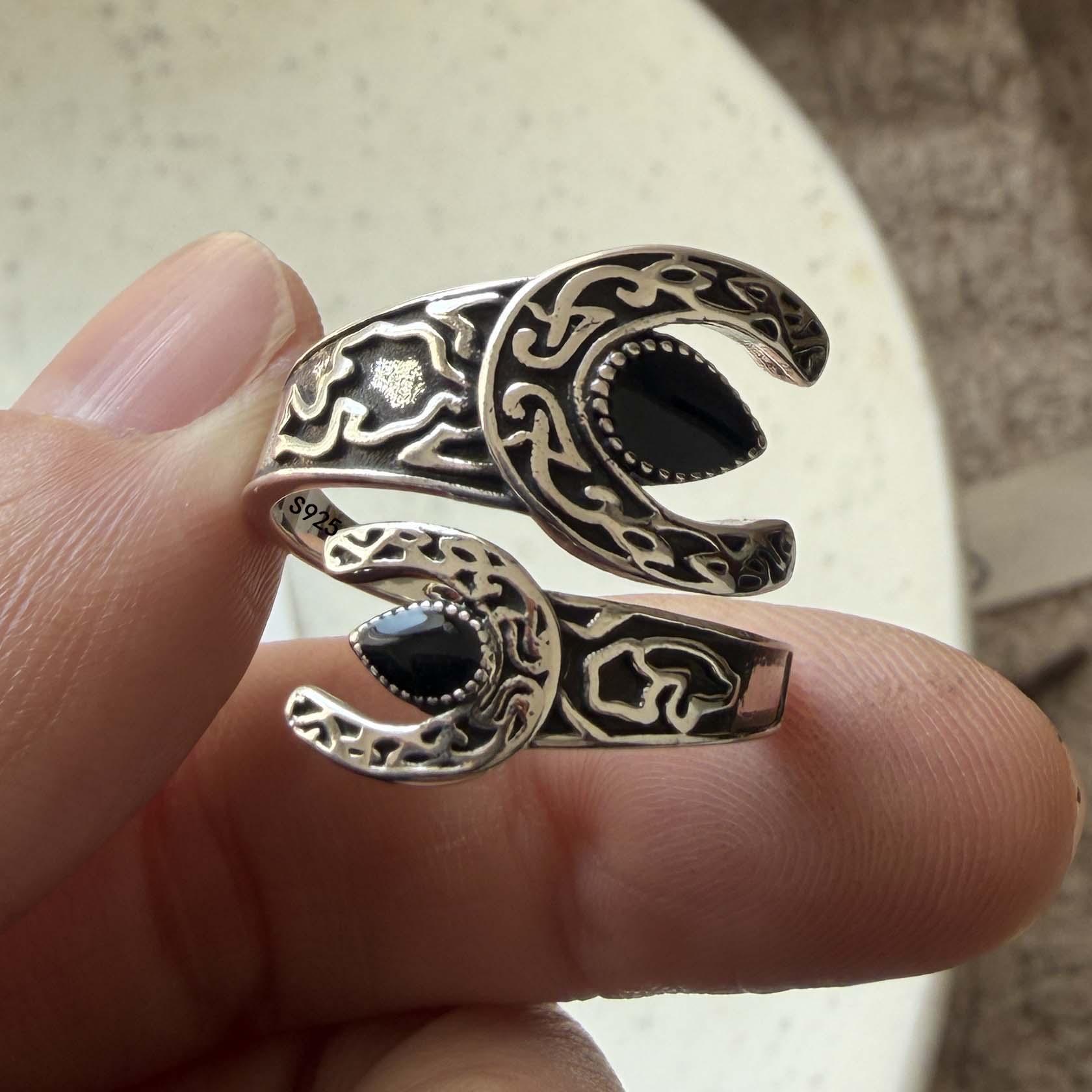 925 Sterling Silver Rings for  - огляд і ціна Statement Cocktail Ring
